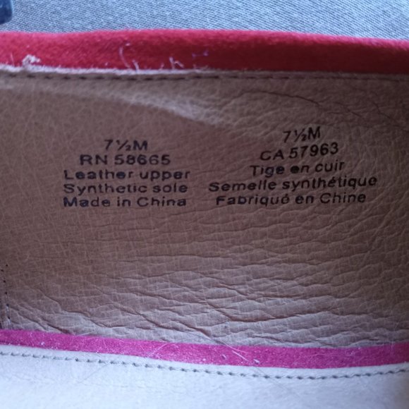 Red Flats by Halogen - Size 7 1/5 M - Picture 2 of 5